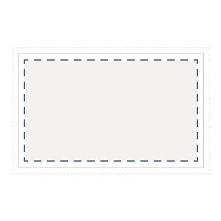 Digital Business Card Decoration Area